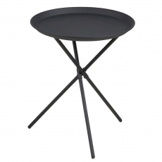 Odkládací / noční stolek Triple, 39 cm, černá - 1