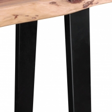 Odkladací stôl Gaya, 120 cm, masív agát - 6