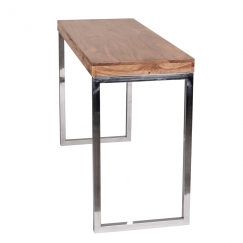 Odkladací stôl Guna, 120 cm, masív agát