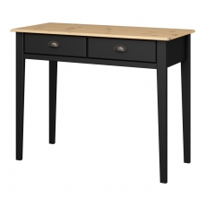 Odkladací stôl Lender, 100 cm, čierna - 1