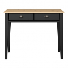 Odkladací stôl Lender, 100 cm, čierna - 2