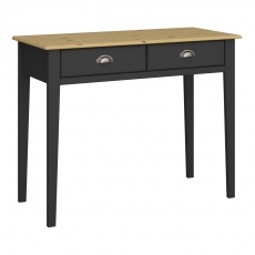Odkladací stôl Lender, 100 cm, čierna - 3