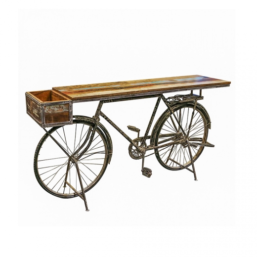 Odkladací stôl s boxom Bicykel, 182 cm - 1