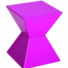 Odkládací stolek Abbi, 43 cm, růžová - 1