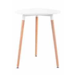 Odkládací stolek Abenra, 60 cm, bílá