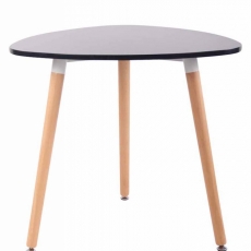 Odkládací stolek Abenra, 80 cm, černá - 1