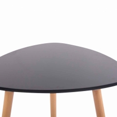 Odkládací stolek Abenra, 80 cm, černá - 3