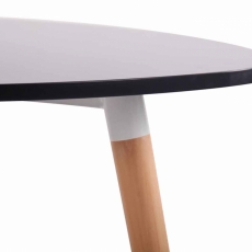 Odkládací stolek Abenra, 80 cm, černá - 5