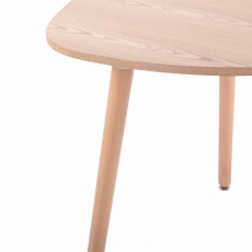 Odkládací stolek Abenra, 80 cm, přírodní - 5
