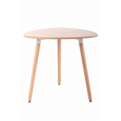 Odkládací stolek Abenra, 80 cm, přírodní