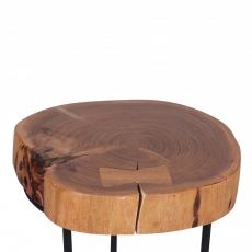 Odkládací stolek Akola, 28x45 cm, masiv akát - 3