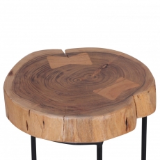 Odkládací stolek Akola, 28x55 cm, masiv akát - 2