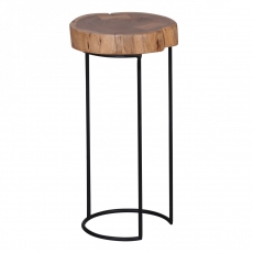 Odkládací stolek Akola, 28x55 cm, masiv akát - 1