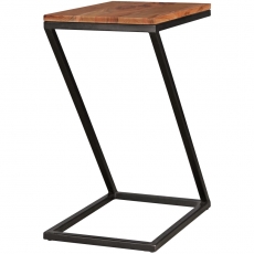 Odkládací stolek Alea, 62 cm, masiv Sheesham - 6