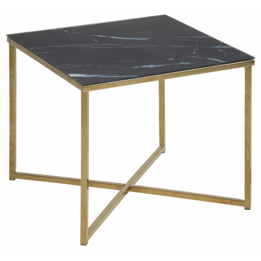 Odkládací stolek Alisma, 50 cm, černá - 1