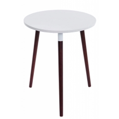 Odkládací stolek Amalie, 60 cm, bílá / cappuccino