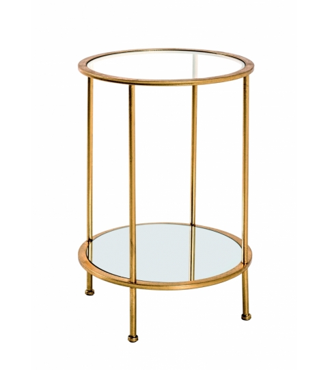 Odkládací stolek Anite I, 55 cm, zlatá