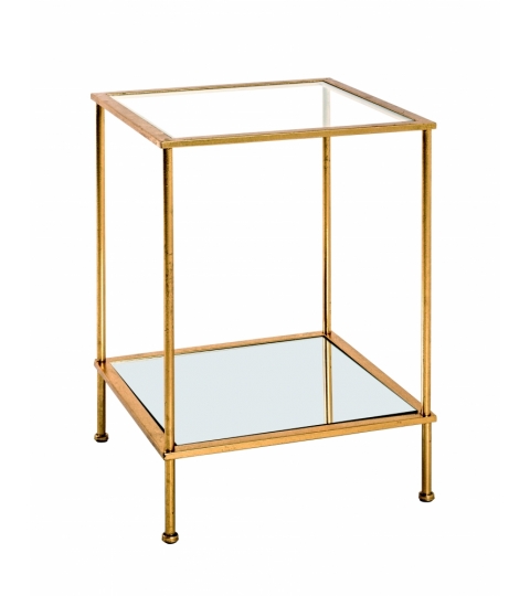 Odkládací stolek Anite II, 55 cm, zlatá