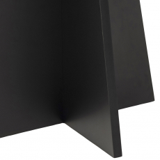 Odkládací stolek Axis, 50 cm, černá - 2