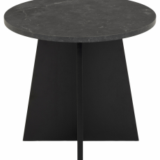 Odkládací stolek Axis, 50 cm, černá - 6