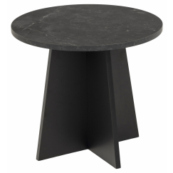 Odkládací stolek Axis, 50 cm, černá