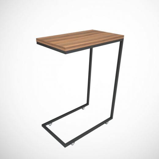 Odkládací stolek Callen, 62 cm, ořech - 1