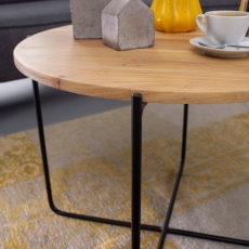 Odkládací stolek Cant, 59 cm, akát - 6