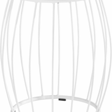Odkládací stolek Cega, 45 cm, bílá - 1