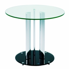 Odkládací stolek Cigy, 57 cm, čirá - 1