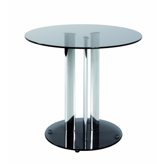 Odkládací stolek Cigy, 57 cm, šedá