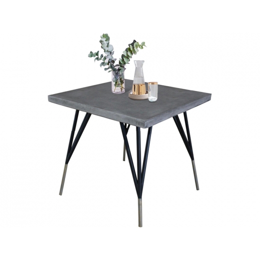 Odkládací stolek Clin, 70 cm, černá - 1