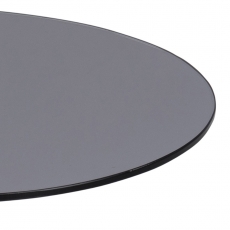 Odkládací stolek Cobble, 50 cm, kouřové sklo - 7