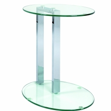 Odkládací stolek Donn, 50 cm, chrom - 1