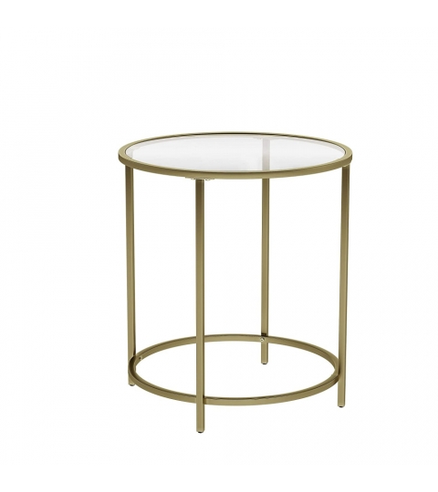 Odkládací stolek Einat, 55 cm, zlatá