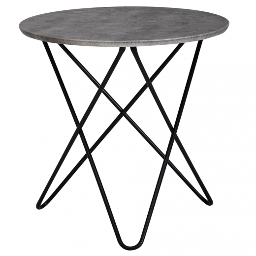 Odkládací stolek Elea, 60 cm, šedá - 1