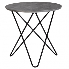 Odkládací stolek Elea, 60 cm, šedá - 7