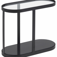 Odkládací stolek Elki, 56 cm, černá - 1