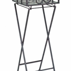 Odkládací stolek Evan, 77 cm, nerez - 1
