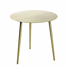 Odkládací stolek Fabio I, 45 cm, zlatá - 1