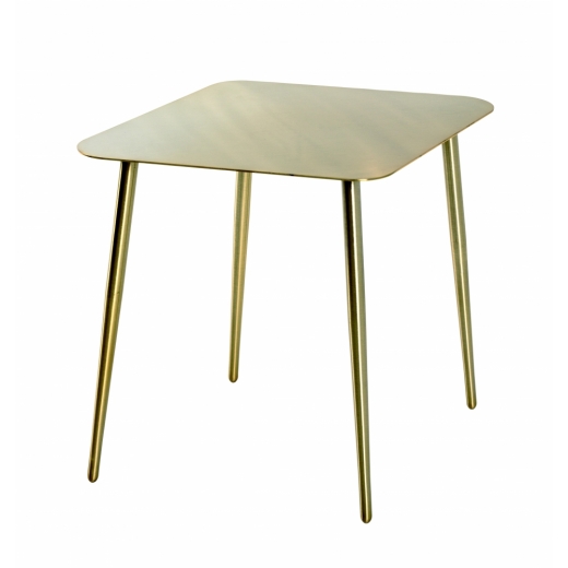 Odkládací stolek Fabio II, 45 cm, zlatá - 1