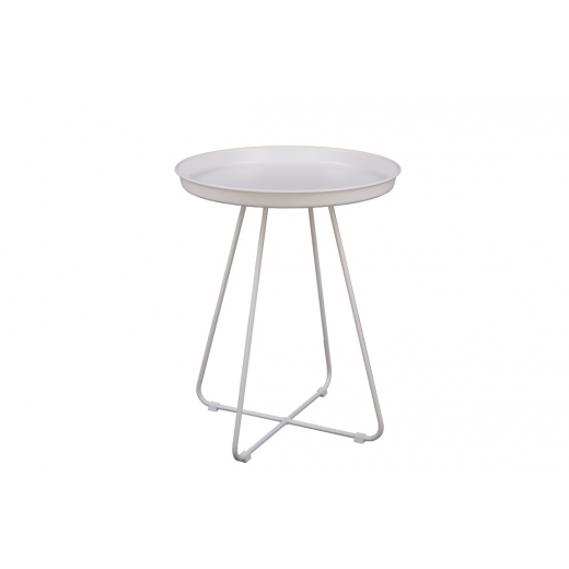 Odkládací stolek Foden, 42 cm, bílá - 1