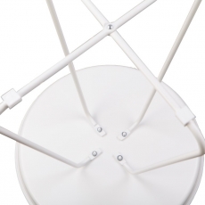 Odkládací stolek Foden, 42 cm, bílá - 3
