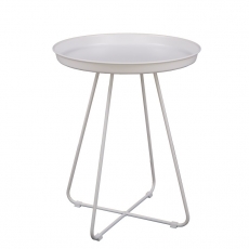 Odkládací stolek Foden, 42 cm, bílá - 1