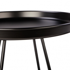 Odkládací stolek Foden, 42 cm, černá - 2