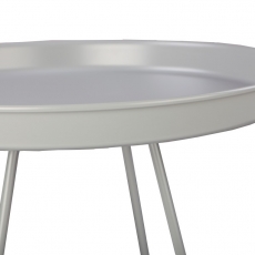 Odkládací stolek Foden, 42 cm, šedá - 2