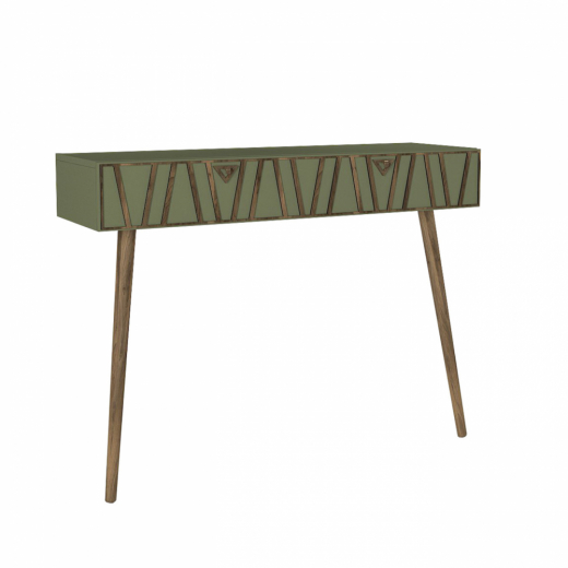 Odkládací stolek Forest, 89 cm, zelená - 1
