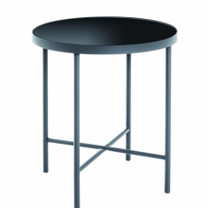Odkládací stolek Gery, 47 cm, černá - 1