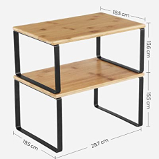 Odkládací stolek Gese (SET 4 ks), 30 cm, přírodní - 7