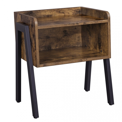 Odkládací stolek Herold, 52 cm, hnědá - 1