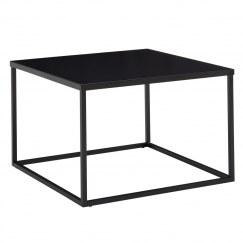 Odkládací stolek Hunter, 60 cm, černá